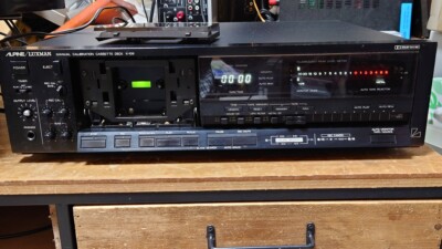 Alpine Luxman K-109 Cassette Deck Junk For Parts Energized Alpine Luxman K-109 Cassette Deck Junk For Parts Energized