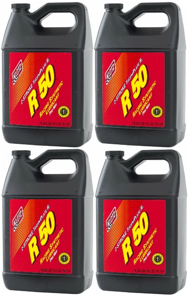 Klotz R50 Techniplate Synthetic 2-Stroke Racing Oil 4 Gallons, KL-105