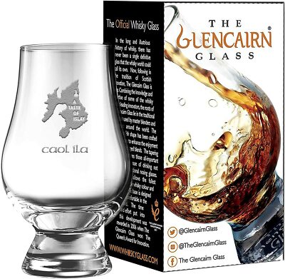 CAOL ILA ''A TASTE OF ISLAY'' GLENCAIRN SCOTCH WHISKY TASTING GLASS 