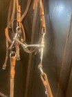 Complete Western Horse Headstall Bridle Snaffle Bit Barrel Rein — photo 5