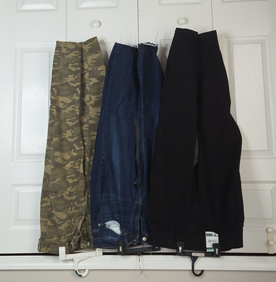 3 Pair Of Jeans Lot Judy Blue 16w Terra & Sky 16w-18w American Eagles 14 Long