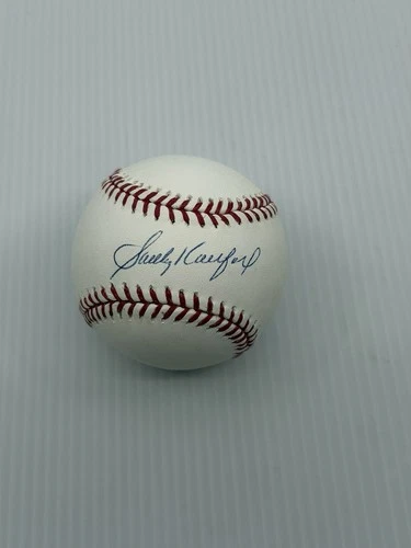 Sandy Koufax Autographed Baseball Fanatics Authenticated