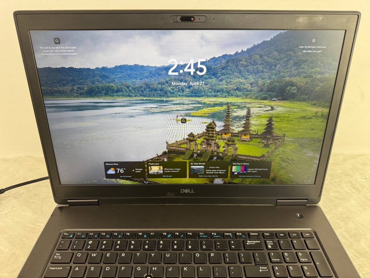 Dell Precision 7740 i9-9880H 32GB 512GB SSD RTX 4000 17.3