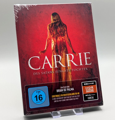 Brian de Palma´s Carrie 4K UHD Mediabook + Blu-Ray von Capelight aus Sammlung