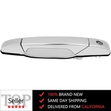 Exterior Door Handle Chrome Front Left Lh Driver Side For 2007-2014 Gmc Sierra Exterior Door Handle Chrome Front Left Lh Driver Side For 2007-2014 Gmc Sierra