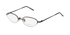 NEW VERA WANG V06 GLASSES 50-18-135 WOMENS CAT EYE MBK BLACK HALF-RIM JAPAN