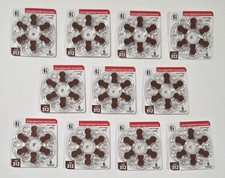 Fresh Lot 11 - 6 Packs 66 batteries Hearing Aid Batteries Size 312 Ex 2028