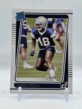 2021 Panini Donruss Jabril Cox #317 Rated Rookie Dallas Cowboys