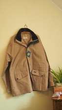 Men’s Size XL Original Waterproof Puffa Raincoat/Jacket/Anorak in Beige