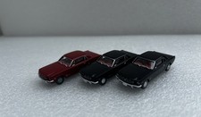 Wiking Ford Mustang Coupe Fastback US Car Oldtimer Rot Schwarz Konvolut 1:87 H0