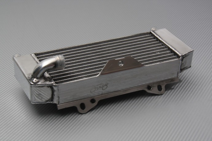 Radiateur gauche KAWASAKI KX 250 2006 en alu renforcé contre les fuites et fissures - 2