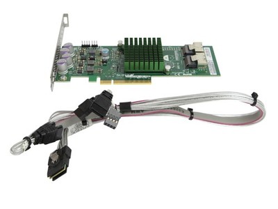 RAID Controller Supermicro AOC-S2308L-L8E LSI 2308 8x SAS/SATA 6Gbps PCIe Cable