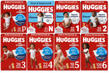Huggies Little Snugglers Baby Diapers, All Sizes, Soft, Leak Protection