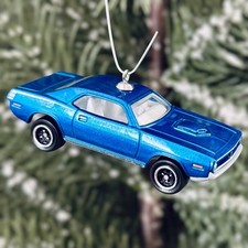 1970 Plymouth Cuda Ornament   Multiple Colors   Gift for Mopar Lovers