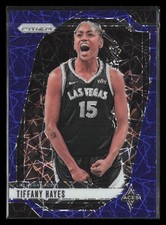 2024 Panini Prizm WNBA #81 Tiffany Hayes Blue Velocity Prizms