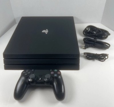 Sony PlayStation 4 Pro PS4 1TB Black Console Gaming System CUH-7215B-Tested