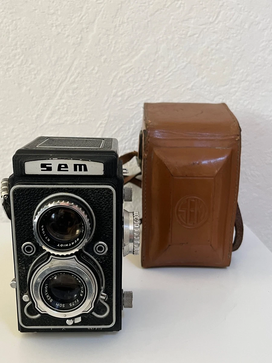 Appareil photo argentique SEMFLEX SEM OREC - avec Etui- Année 60 - Photo, audio & vidéo