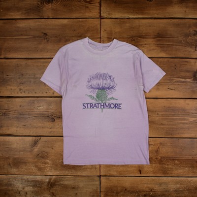 Vintage Single Stitch T-Shirt Grafik 2XL 90s Thrashed Strathmore Paper Thin