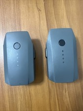 2 X Battery DJI Mavic Pro 4K Fly Drone - Original And Generic 3830mA Faulty-