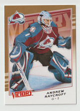 2008-09 Upper Deck Victory Hockey Gold #262 Andrew Raycroft - Colorado Avalanche