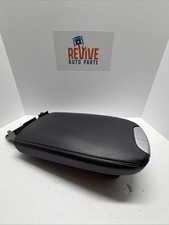 2007-2012 Mercedes Gl450 Center Console Black Leather Armrest Lid Storage Oem