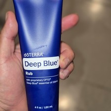 doTERRA Deep Blue Rub Authentic 1 Bottle - 4 oz Cream