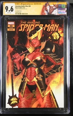 Amazing Spider-Man #88 Inhyuk Lee Goblin Queen Variant CGC 9.6- Signed