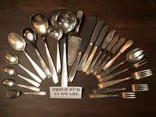 WMF 3800 Berlin versilbert 90➡️TEILE zur  AUSWAHL ➡️Besteck Entwurf Kurt Mayer