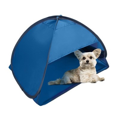 HACRAHO Blue Pop-Up Beach Tent: Your Furry Friend's UV-Safe Outdoor Pad!
