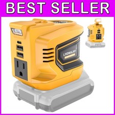Portable Dewalt 20V Battery Inverter - 200W Power Station