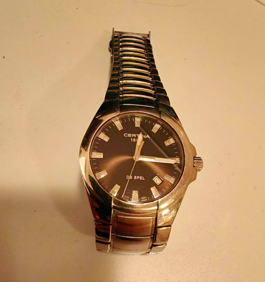 Certina DS Spel Herren Quarz Edelstahl. Swiss Made