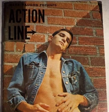 ACTION LINE #1 1969  PHYSIQUE PHOTOGRAPHY & ART MAGAZINE GAY Interest RARE