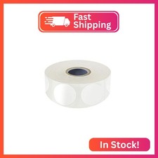 1500 PCS White Round Color Coding Circle Dots Inventory Stickers Labels with Per