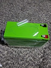 20ah Battery Case In Green With 18650 Holders And Nickel Strips And BMS