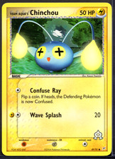Team Aqua's Chinchou 49/95 (LP) - EX Team Magma vs Team Aqua - Non-Holo on eBay