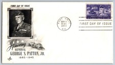 #1026 General George S. Patton FDC Artcraft Cachet