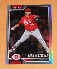 2026 Topps Series 1 Zach Maxwell #143 Rainbow Foil Rookie Card RC Reds