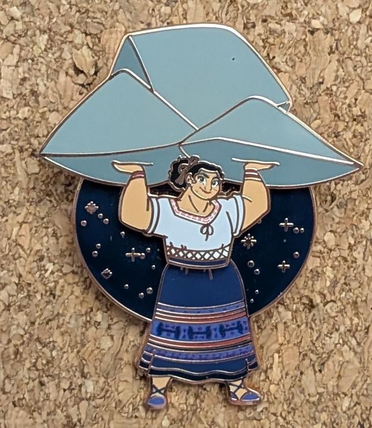 Disney Pin Luisa Holding Rock Encanto Slider 2023