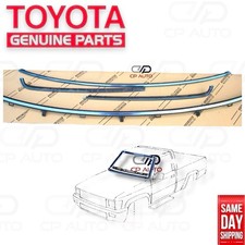 89 - 95 Toyota Pickup Front Windshield Chrome Molding Trim Set Oem New 89 - 95 Toyota Pickup Front Windshield Chrome Molding Trim Set Oem New