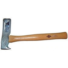 Silver Axe Magnetic Roofing Hatchet with Built-in Utility Blade 7oz Size