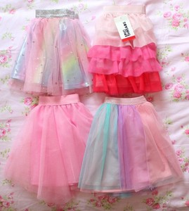 Epic Threats, Childrens Place & More NEW Toddler Girl 3T Lot of Four Tutu Skirts