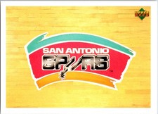 1991-92 Upper Deck International Italian Team Logo: San Antonio Spurs