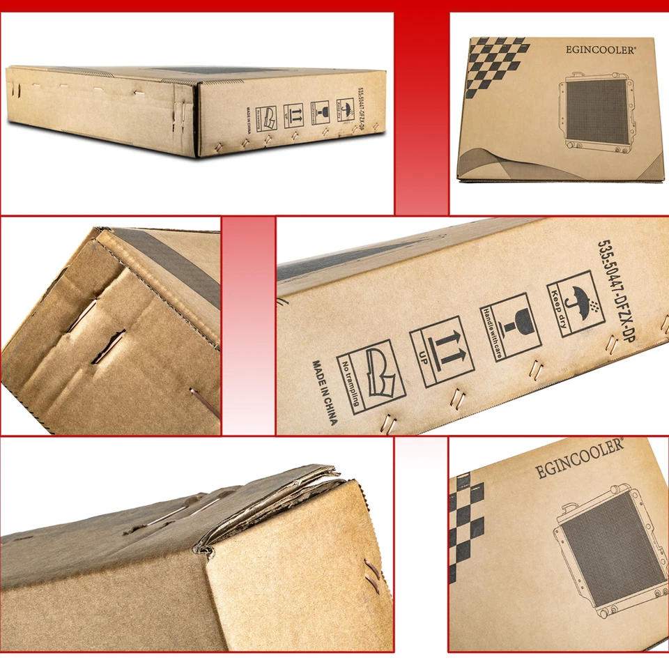 Ventilador de cubierta de radiador de 3 filas apto para Chrysler Concorde 300M/Dodge Intrepid 1998-2004 Foto 2 de 4