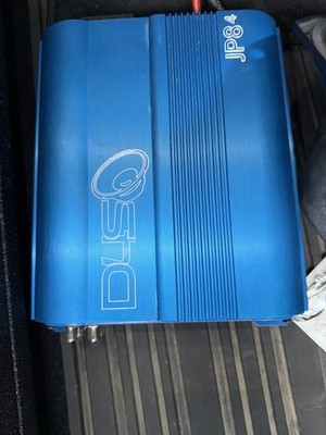 DS18 JP84 4-Channel Car Audio Amplifier Blue Powerful Sound System for Vehicles