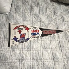 Trench 1993 NBA Finals Vintage Pennant Chicago Bulls vs Phoenix Suns