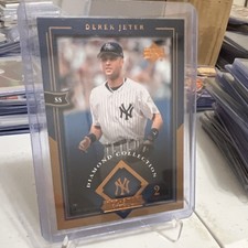 Upper Deck Diamond Collection Derek Jeter #58 New York Yankees Baseball Card