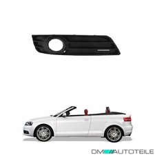 Lüftungsgitter Stoßstange Blende rechts schwarz für Audi A3 8P ab 2008-2010