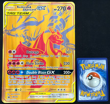 Pokemon Reshiram & Glurak GX - XXL Karte - SM24 Promo JUMBO - Englisch - NM