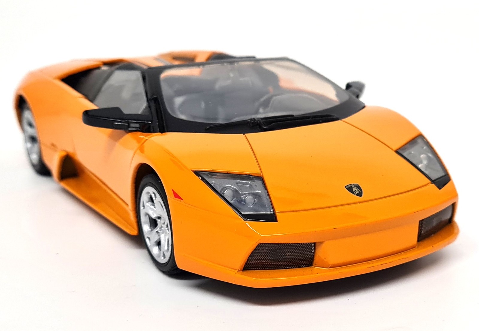Motormax 1/24 - Lamborghini Murcielago Roadster Orange Diecast Scale Model Car