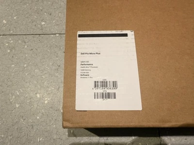 Dell Pro Micro Plus QBM1250 Ultra 7 265 16GB 512GB - Warranty Oct 2028 - Image 1 of 4